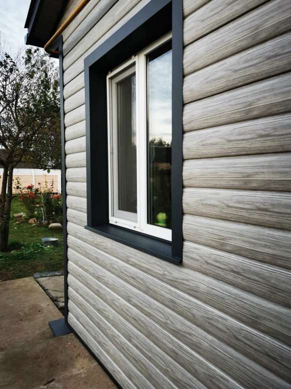 Зашивка откосов.